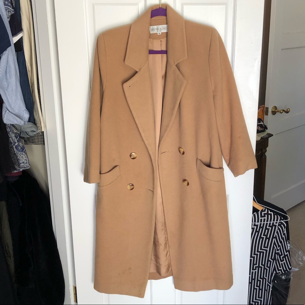 Full Length Camel Coat